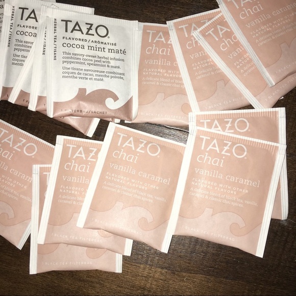 Starbucks Tazo chai & cocoa mint mate hot teas - Picture 3 of 4